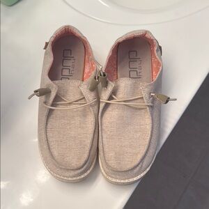Hey Dude Beige Casual Shoes